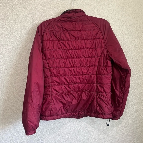 L.L. Bean Jacket Womens S Red Embroidered Primaloft Insulated Puffer Jacket - Picture 11 of 11